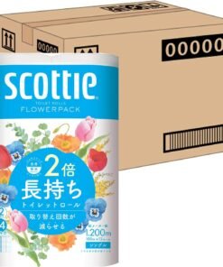トイレット シングル 2倍長持ち 100m 48ロール スコッティ (ケース品)